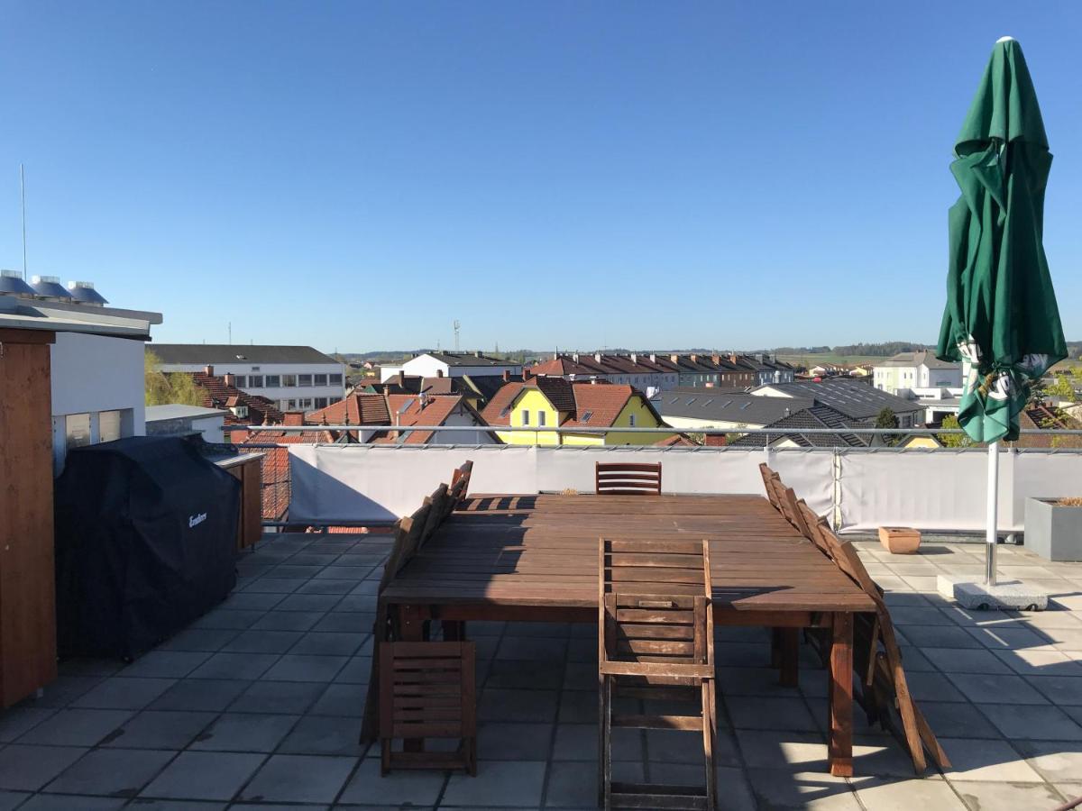 Penthouse Wohnung Am Radweg Mit Dachterasse Waidhofen an der Thaya Buitenkant foto